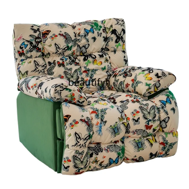 Multifunctional Electric Butterfly Lounge Sofa Chair Lazy Sleeping and Lying Household Single