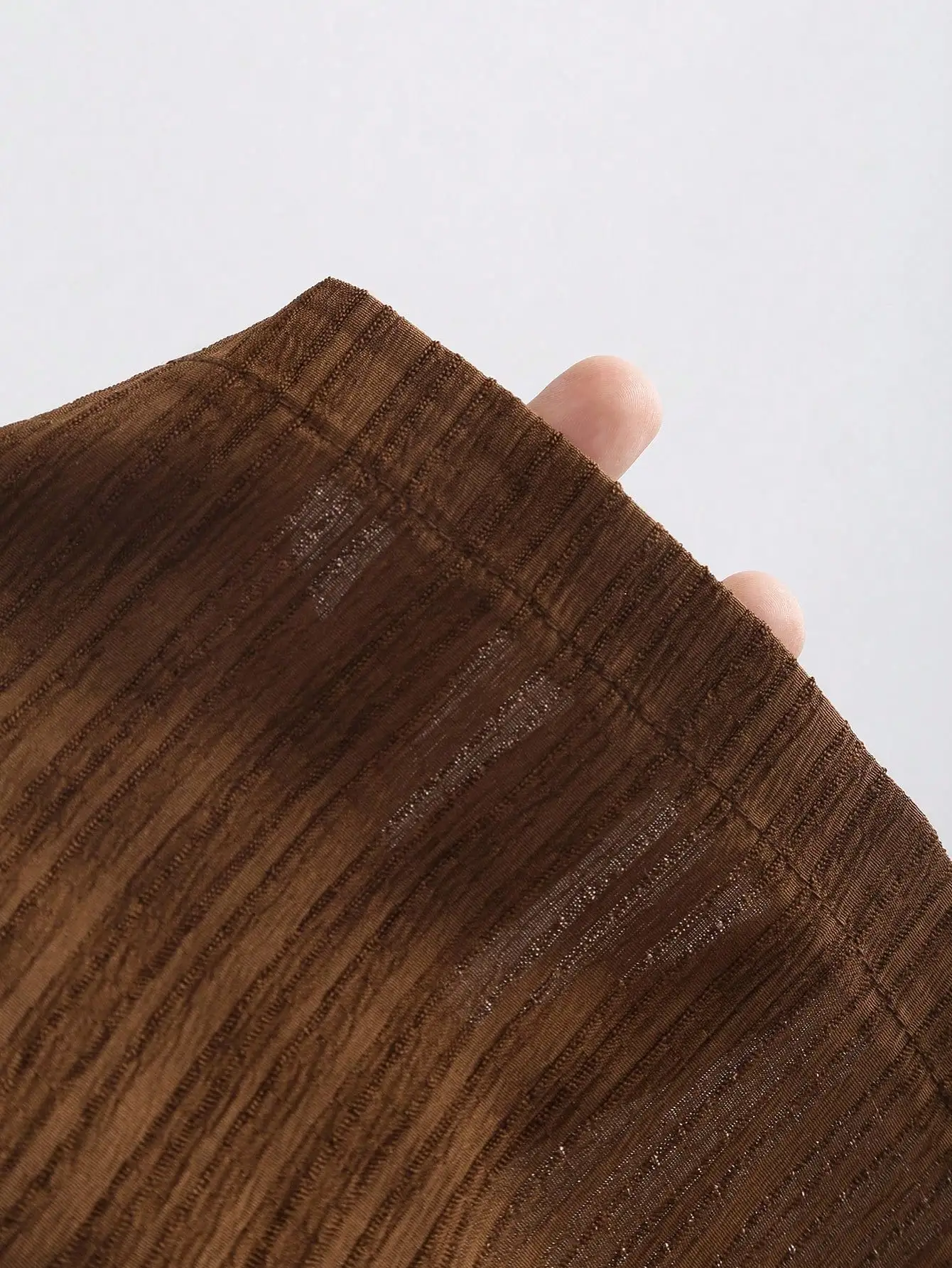 Sweetra 여성용 프렌치 스타일 루즈 솔리드 컬러 드로스트링 홀터 탑과 릴랙스 와이드 레그 캐주얼 시크 2피스 세트