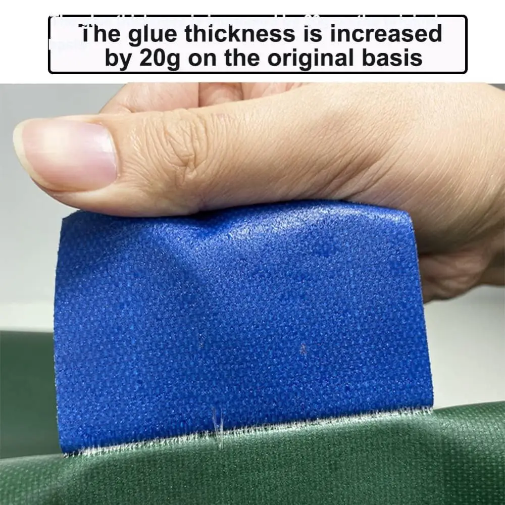 Nastro di riparazione per telone impermeabile Forte adesione Nastro in tessuto antipioggia verde blu Resistenza allo strappo Parti di pellicola gommata
