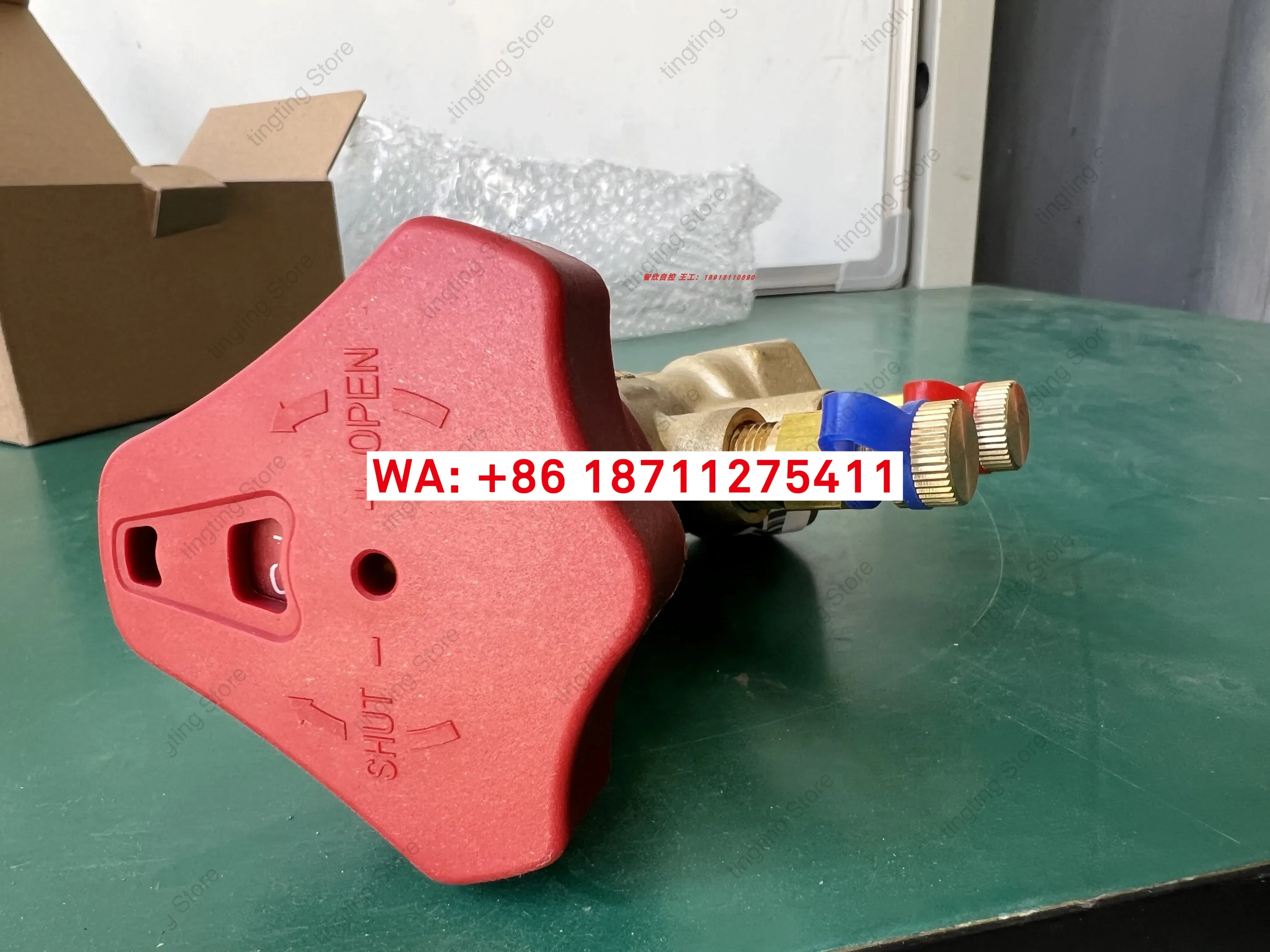 VSBC series brass thickened static balance valve internal thread thread digital locking 4 points 6 points