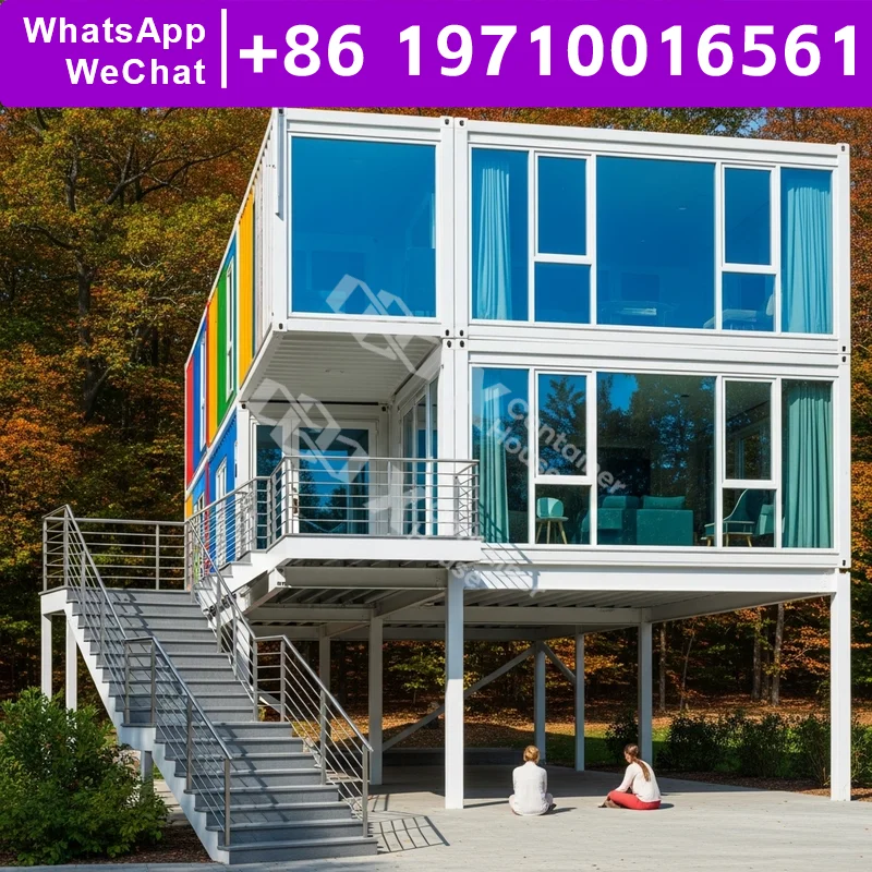 

Плоская упаковка для дома, влагостойкий современный контейнер для доставки, домашний контейнер для дома, лучшие дома, складной заводской сбор, готовая сетка