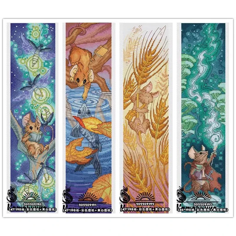 12487 kits de ponto cruz conjuntos para bordado ponto cruz kit completo stich ponto cruz conjunto agulha artes & artesanato