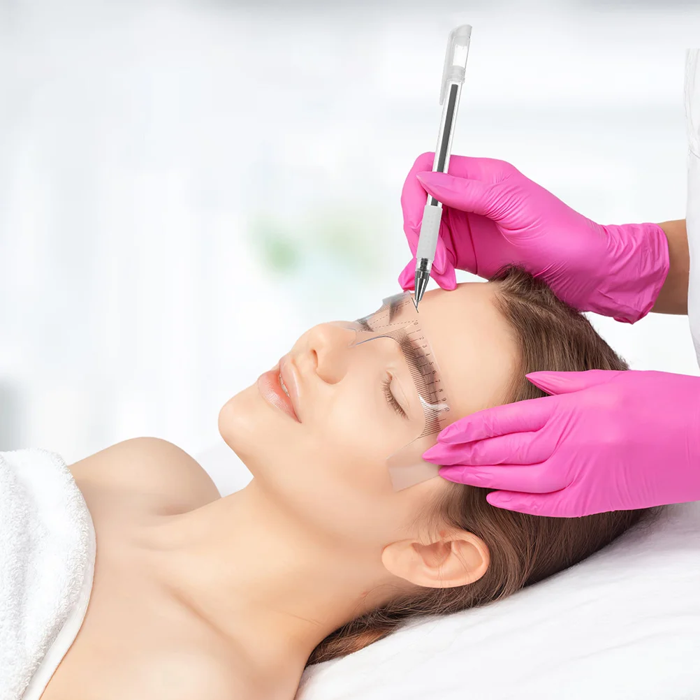 6 قطع من قلم وشم الحواجب متعدد الاستخدامات المقاوم لرذاذ الماء لمكياج دقيق وسم الجلد ونتائج تدوم طويلاً في أي مناسبة