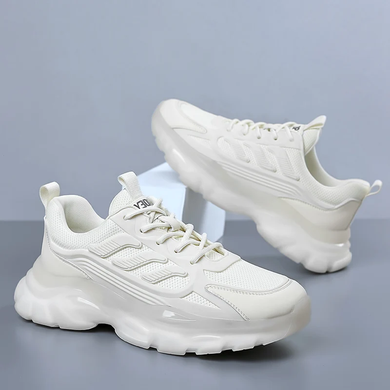 

Men's Shoes 2025 New Autumn Trendy Brand Torre Men's Thick Sole Increased Casual Flow Reflective Sports Running Trendy Shoes