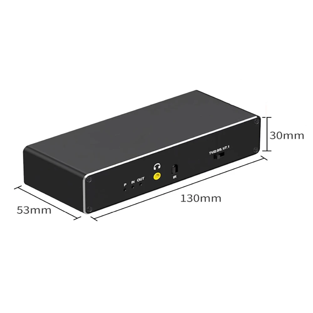 HDMI-Compatible Audio Extractor Switch 4K 120Hz 8K 60Hz Audio Splitter Switcher Adapter Audio Converter Receiver For PS5 Xbox