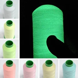 1 rotolo di filo da ricamo luminoso Glow in the Dark filati per cucire fai da te fatti a mano a punto croce linea di filati materiali per ricamo a casa