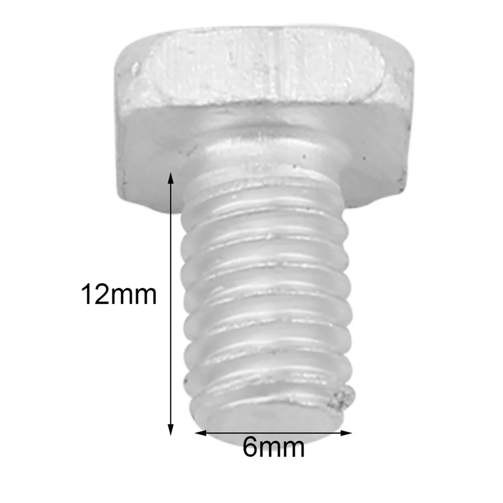 Juego de accesorios de herramientas para invernadero, Tuercas de aluminio de 50 piezas, pernos de 50 piezas