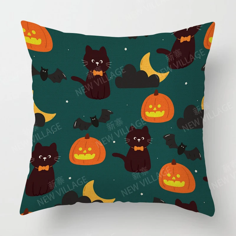 Decorative Cushion Home Living Room Decor Throw Pillow Cover 40*40 40x40cm 60x60cm 45x45cm 50x50cm plant Halloween Autumn funny