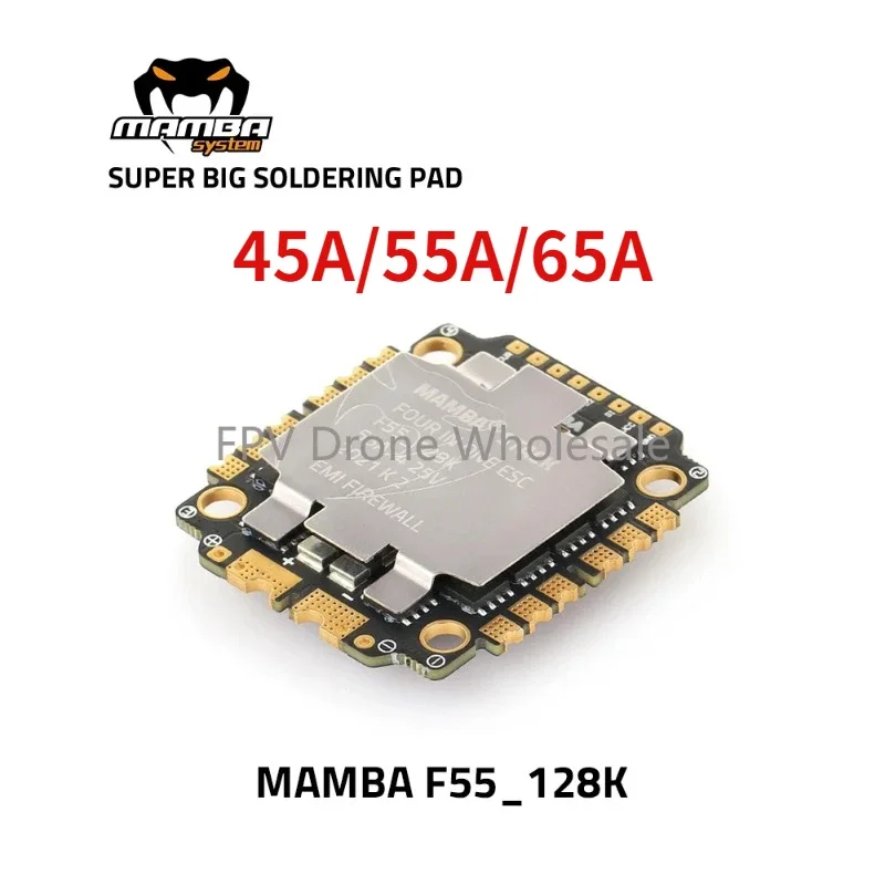 Diatone MAMBA F45A F55A F65A 128K 4IN1 ESC  2-6S 30x30mm Electronic Speed Controller  Support DSHOT1200 For FPV Drone Quad