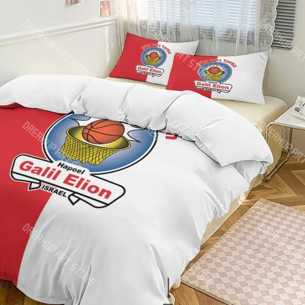 

Комплект постельного белья Hapoel Galil Elyon с 3D принтом Twin Queen King, полноразмерный пододеяльник, наволочка, кровать для мальчиков и девочек, домашний текстиль для взрослых