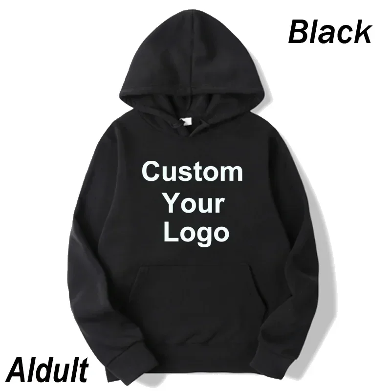 2024 Autumn/Winter Children's Free Customized Logo Hoodie with Your Logo, Printed Sweater, Free Shape Effect, Portrait