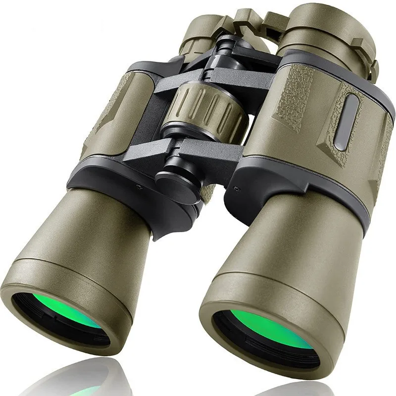 

20x50 Military Binoculars for Adults with Smartphone Adapter with BAK4 Prism FMC Lens Telescope Tactical Binoculars for Hiking
