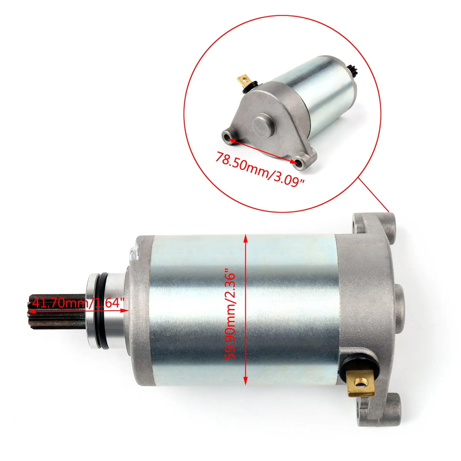 Arranque de motor Artudatech 31100HG5100 para Hyosung GT250 Carby e EFI GT125R COMET Kasinski Mirage 250