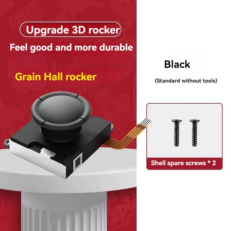 Hall Effect Joystick Replacement For Joycon No Drifting Electromagnetic Stick For Switch/Switch OLED/Lite Repair