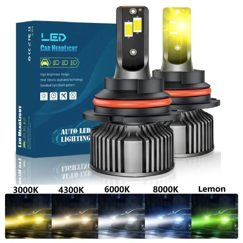 H16 LED Headlight Bulbs H4 9005 9006 9007 9004 H13 9008 5202 H11 H7 PSX24W PSX26W Automotive Lamps 12V 3000K 4300K 8000K