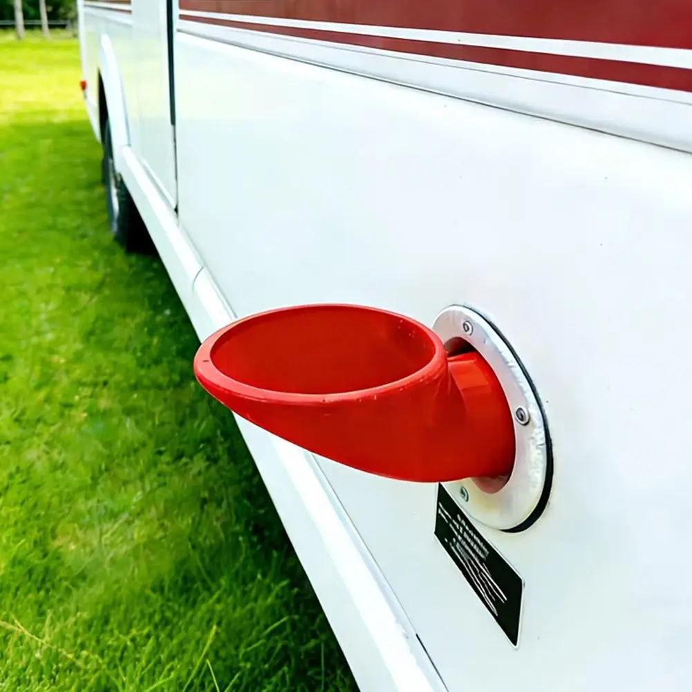 Camping Car Water Injection Funnel Water Tank Auxiliary Tool For Adding Water Trailer Pop-Up Camping Car Manual Water Injection view 4