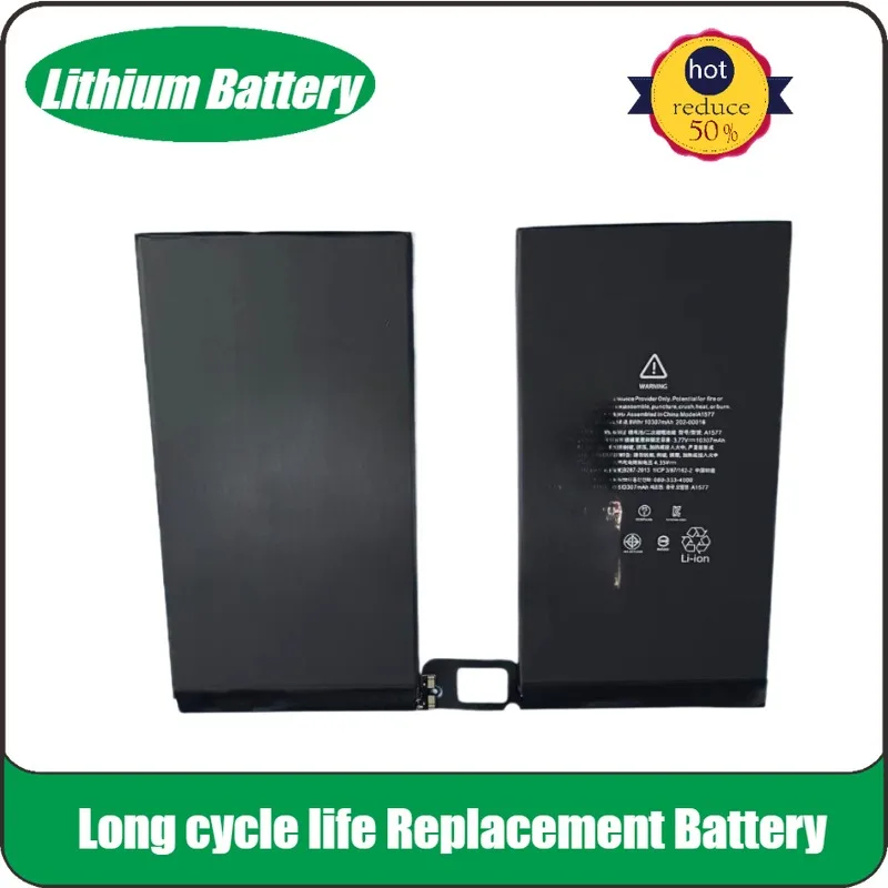

New Replacement Tablet Battery for Apple IPad Pro 9.7 10.5 12.9 Inch A1673 A1674 A1675 A1701 A1584 A1710