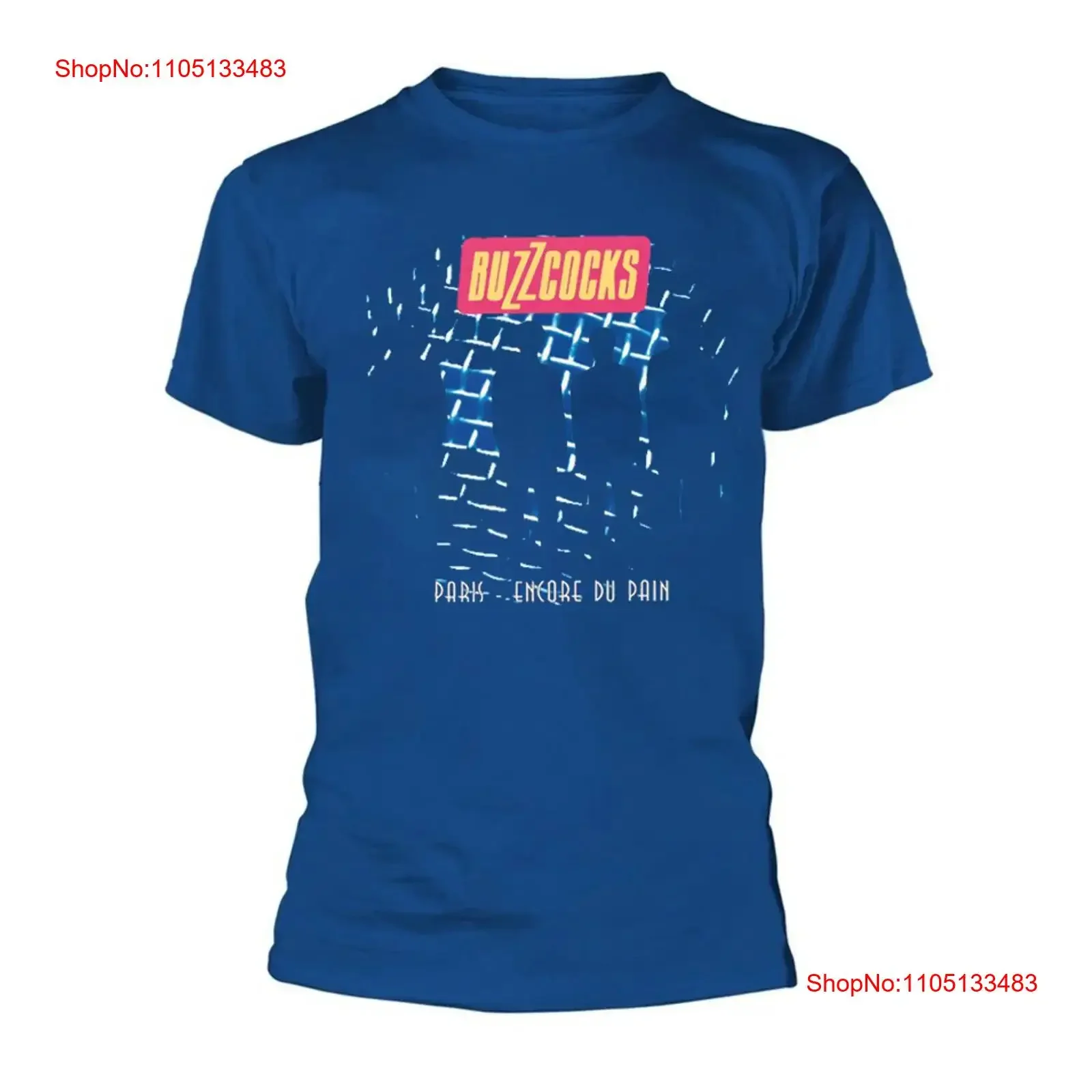 جديد Buzzcocks القطن الأزرق جميع حجم S 5XL لمحبي تي شيرت DS86 خمر غسلها امتدت قليلا تنفس مصمم الملابس