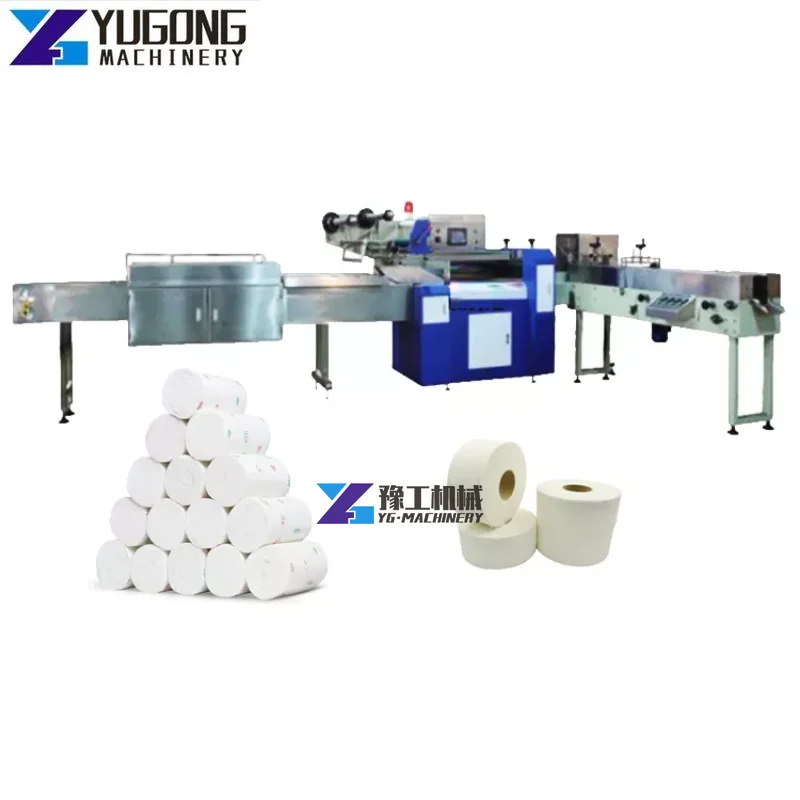 YUGONG Facial Machines Automated Small Scale Tissue Kitchen Toilet Sanitary Paper Making Machine for Making Toilet Paper Napkins