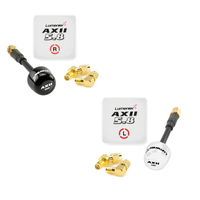 Lumenier AXII 2 Diversity Antenna Bundle 5.8GHz Long Range 2.2dBic Gain For RC Drone Part kit