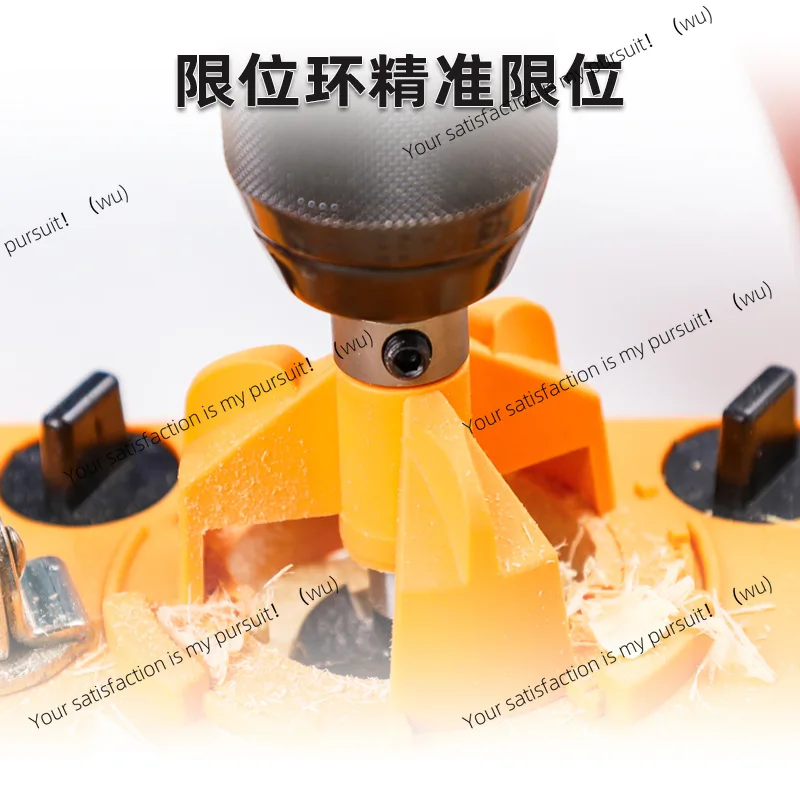 Woodworking 35MM Hinge Opener, Cabinet Hinge Positioner Wooden Door Panel Positioner Board Furniture Driller