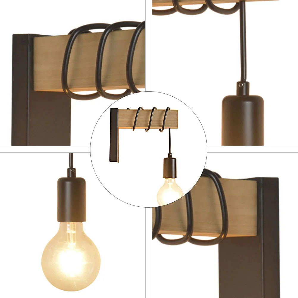 

Industrial Wall Lamp Vintage Solid Vintage Decor for Bedroom Office Indoor Walkway Lights Industrial Wall Lamp