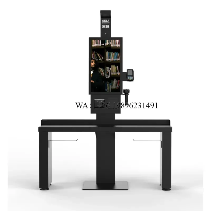 27 Inch Full HD Resolution Modern Slim Self-service Kiosk Indoor Use Tabletop & Floor Mount SDK Support for Customized