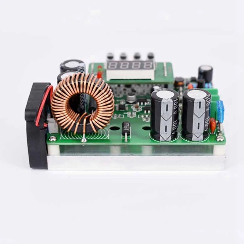 DC Buck Converter, DC To DC Buck Power Module 10V-65V To 0-60V 0-12A Adjustable Voltage Regulator Transformer Board Easy Install