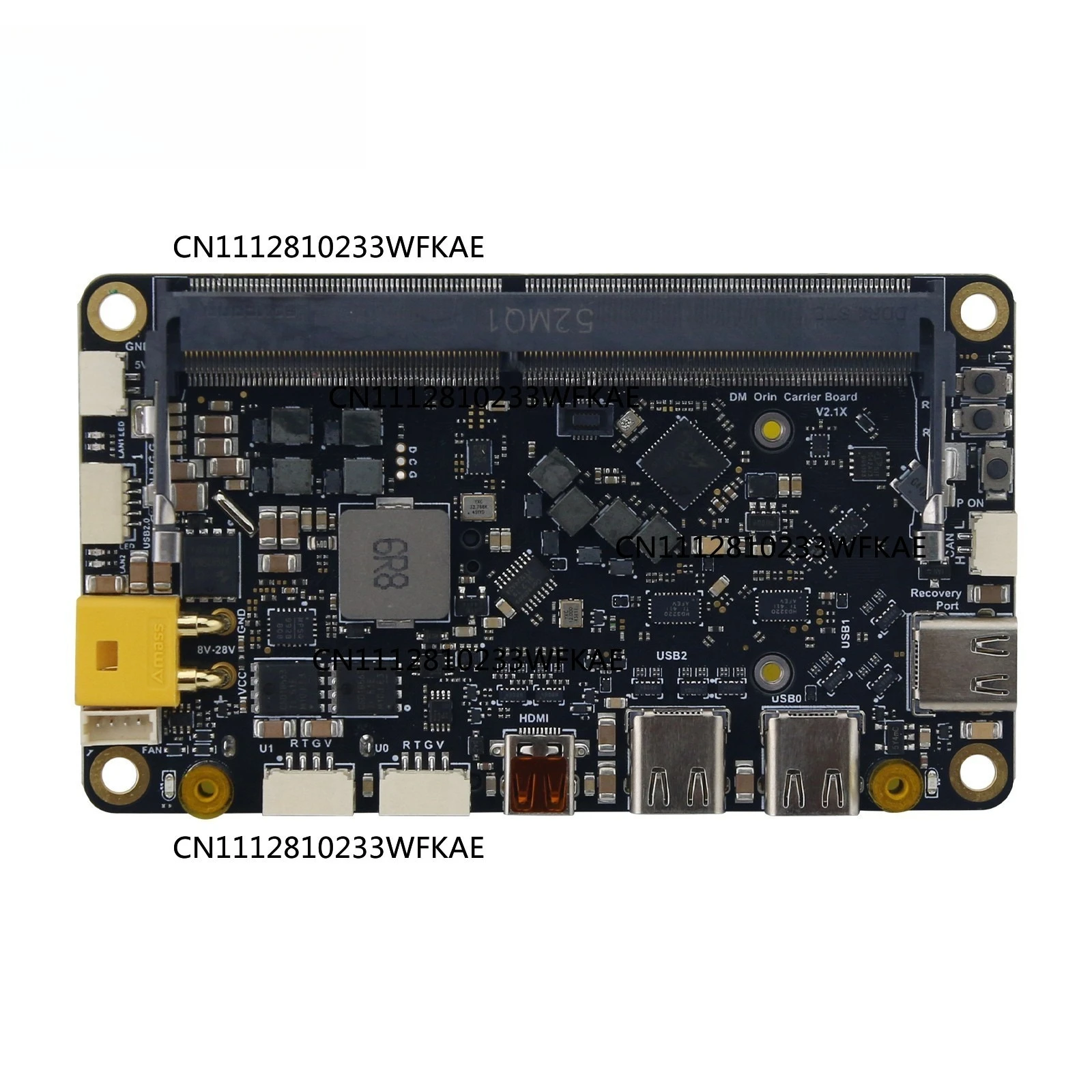 Hamgeek DAMIAO ORIN NX V2 Super Carrier Board Robot Development Accessories for NVIDIA Xavier ORIN NX Nano