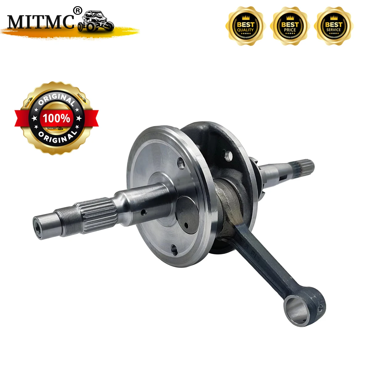 MITMC Crankshaft Assembly For Hisun 400 Quad Go Kart ATV UTV 13200-003-0000 13300-F12-0000  P003000132000000