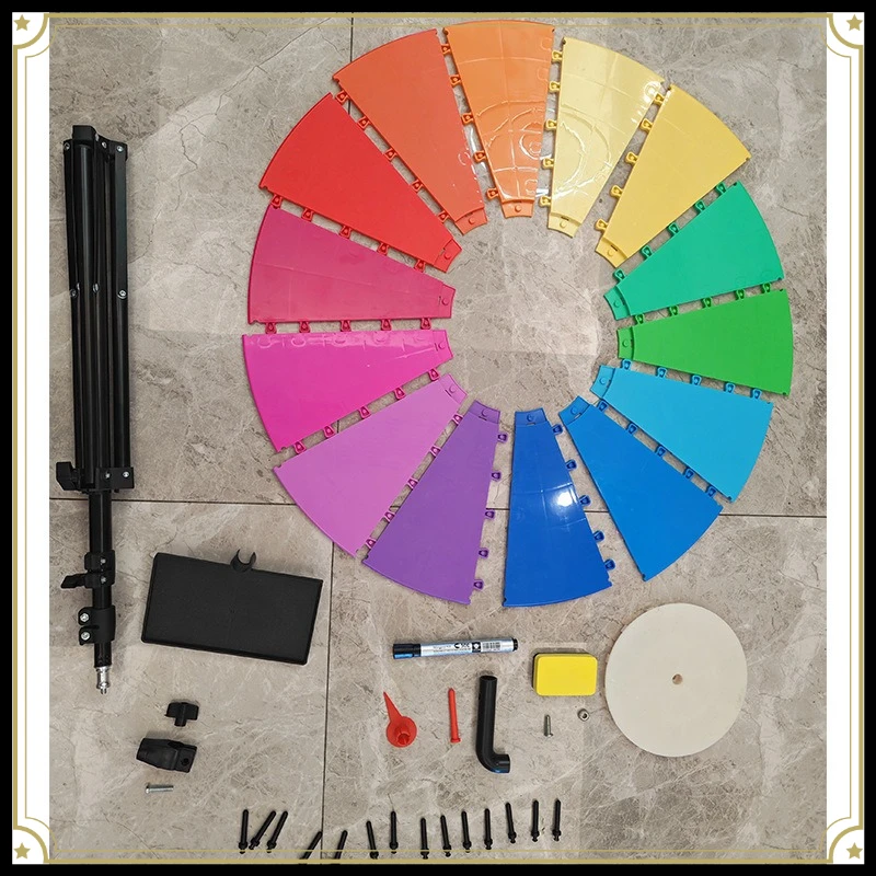 Splicing Lottery Turntable Machine, Manual Lucky Draw Game Prop, Activity Prize Wheel