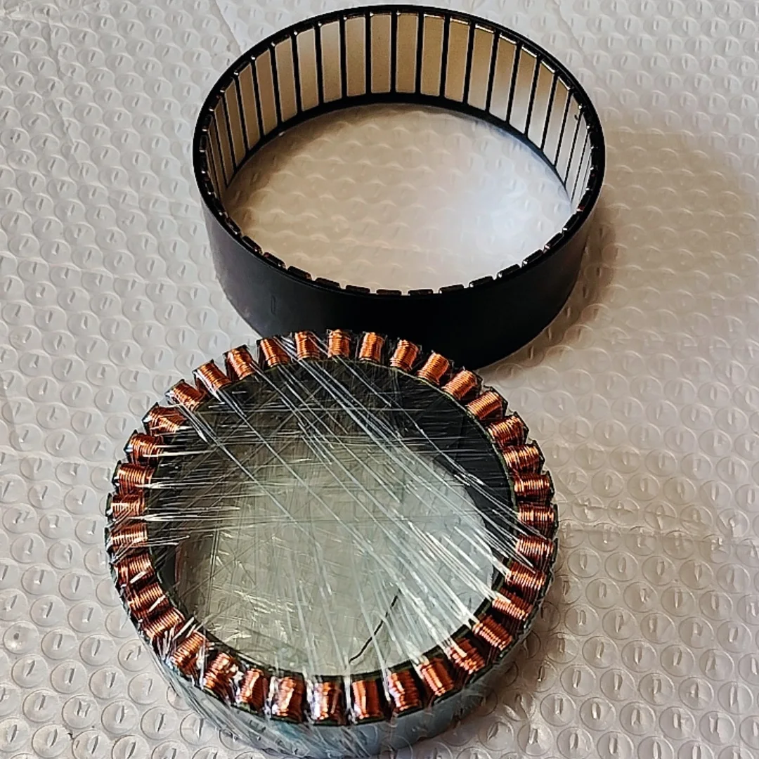 10025 External Rotor Frameless High Torque Three-Phase Brushless Motor for Robotic Arm Joint High Precision