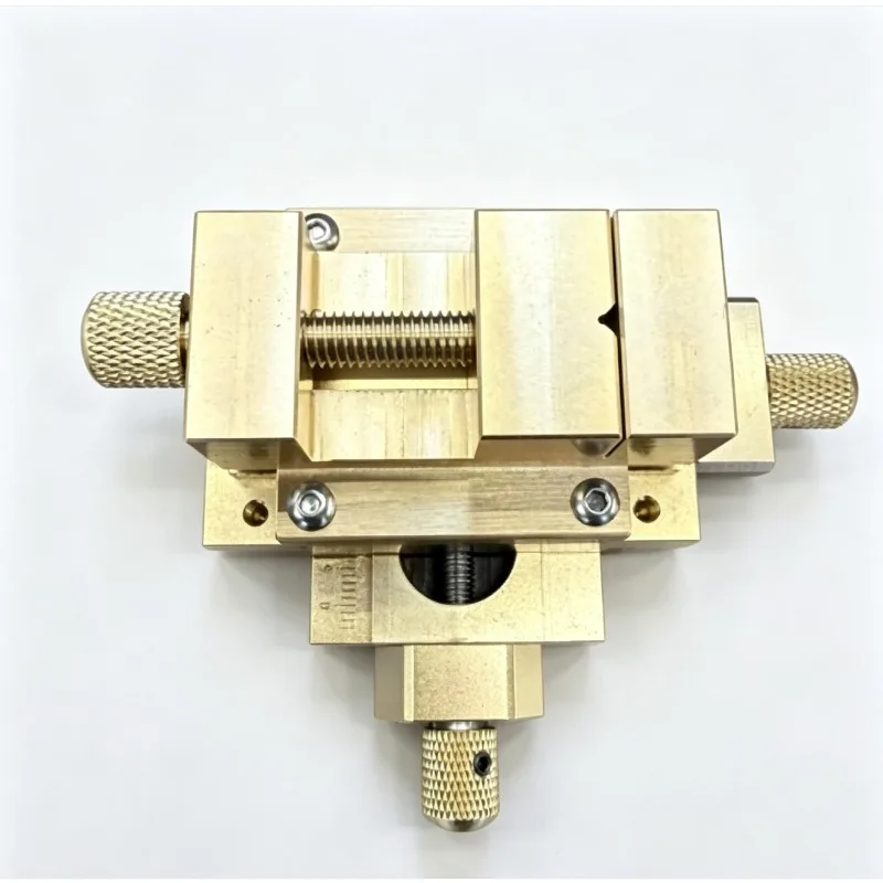 Micro Cross Slide Vise with Dovetail Guide - XY Axis Adjustable Miniature Stage