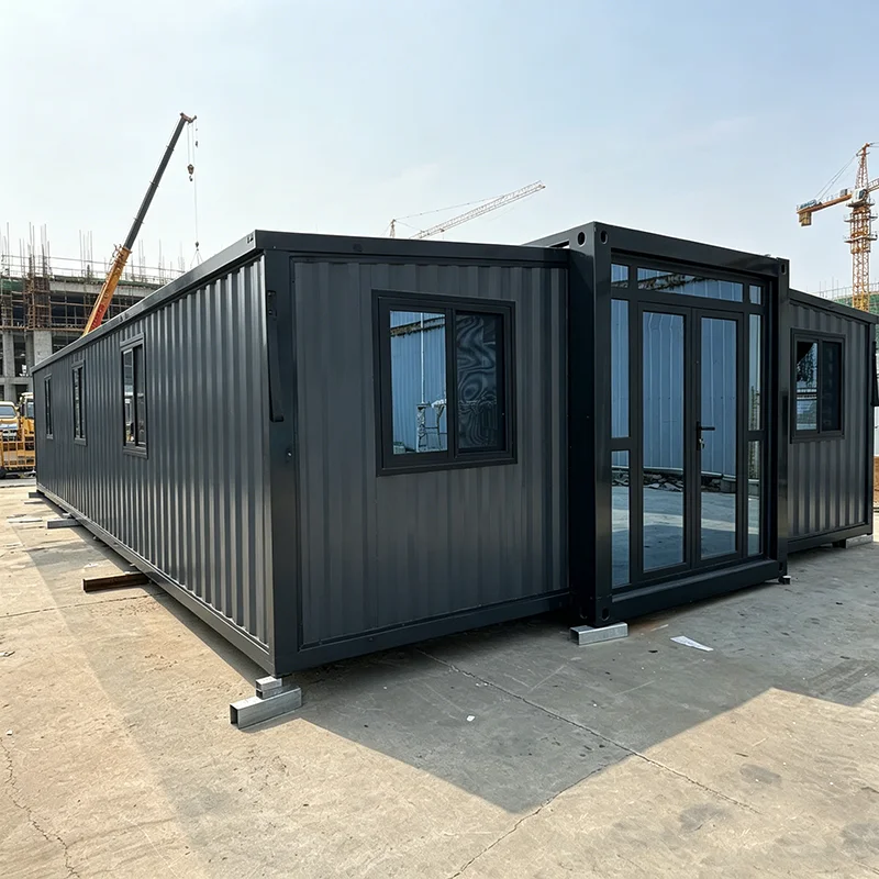 Customized Foldable Expandable House Light Aluminum Steel Frame Fast Unfold Small Mobile Tiny Home Outdoor Travel Shelter
