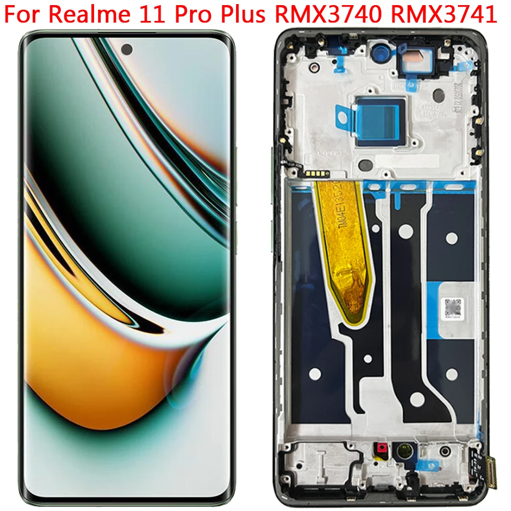 For Oppo Realme 11 Pro Plus LCD Display Touch Screen With Frame 6.7\