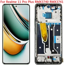 For Oppo Realme 11 Pro Plus LCD Display Touch Screen With Frame 6.7