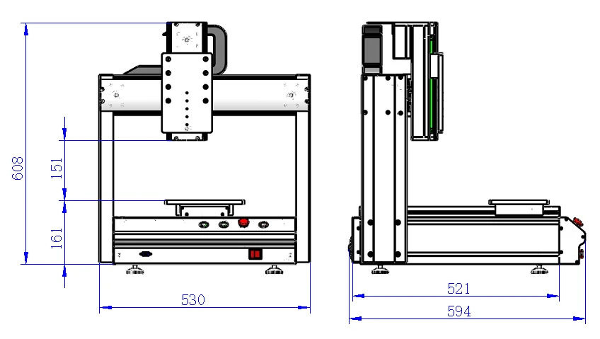 Factory Price CNC Glue Dispensing Machine | 3-Axis Automatic Glue Dispenser Robot For UV Liquid & Potting | Syringe Needle