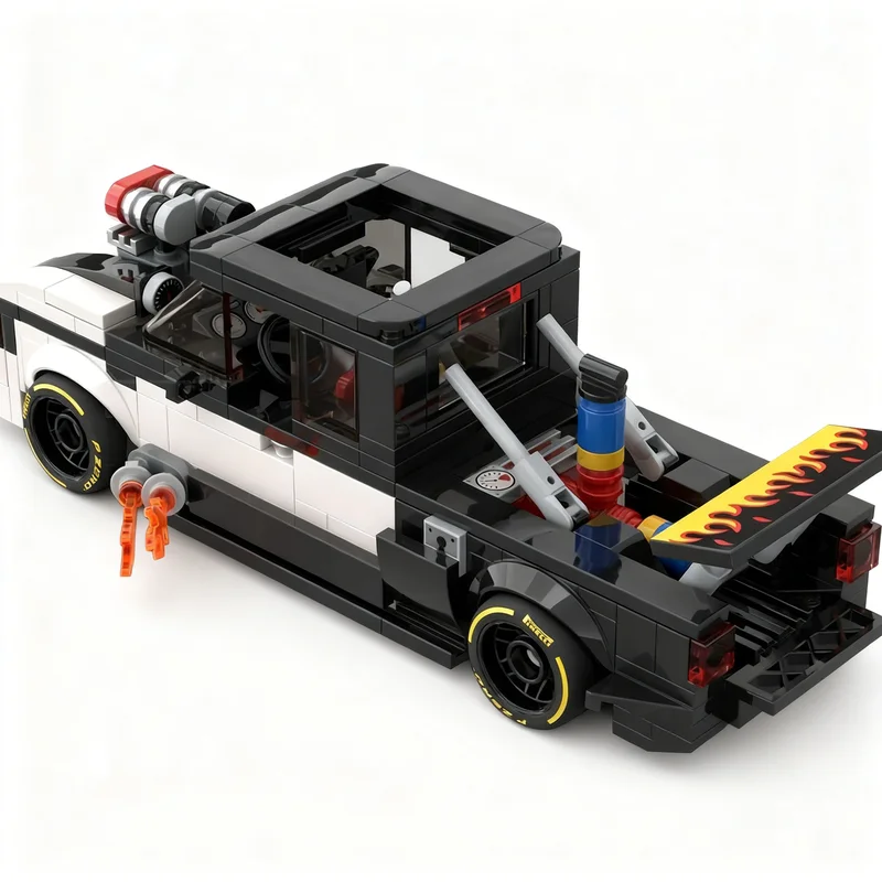 1071 Uds MOC Forded Ranger 3 1 Combo Pack ciudad campeones modelo bloques de construcción arquitectura regalos de navidad juguete niños ladrillo