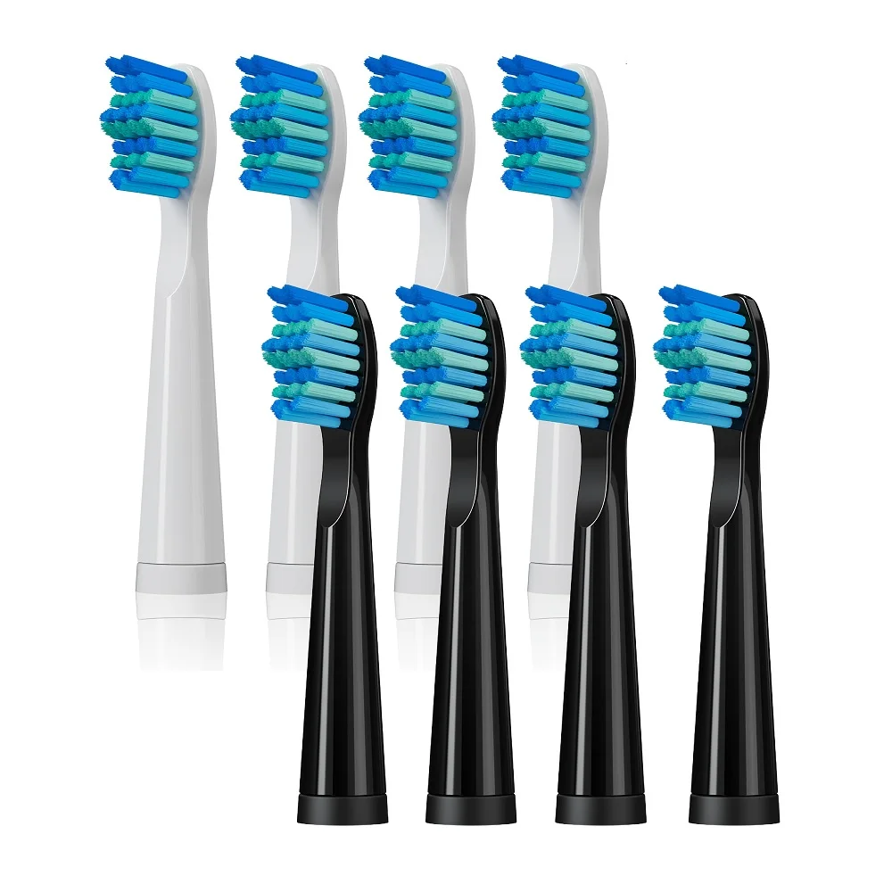 4 Pcs/Pack Electric Toothbrush Replacement Heads For Seago For Fairywill Dupont Bristle Brush Refill Tooth Clean