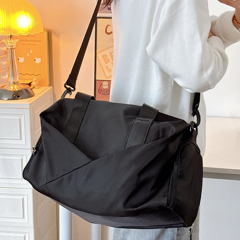 Multifunction Women Sports Gym Bag Travel Dry Wet Bags Swimming Shoulder Messenger Pack Weekend Fitness Training Handbag