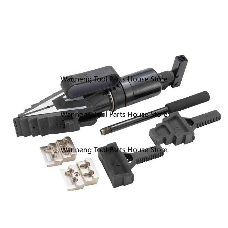 Portable Manual Hydraulic Crimping Tools with Removable Handle, Steel Flange Spreader Set