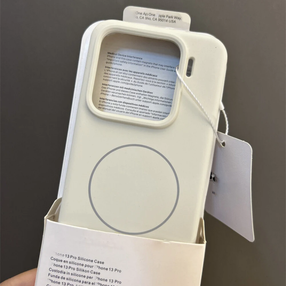 حافظة أصلية من السيليكون السائل المتدفق لهاتف Xiaomi 15 Pro Ultra 15 Ultra 14 Pro Mi14 13 غطاء شحن لاسلكي مغناطيسي مقاوم للصدمات