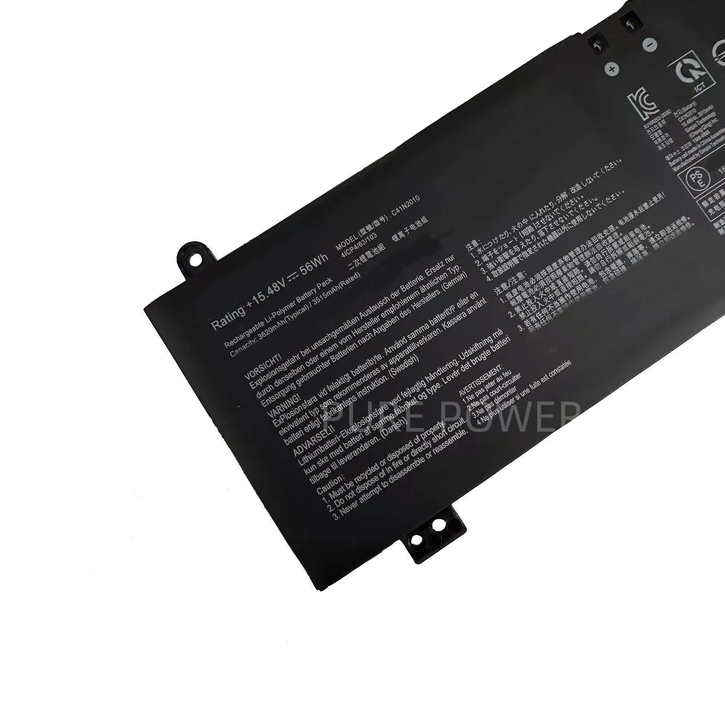 New Laptop Battery C41N2010 15.48V 56WH 3620mAh High Quality For ASUS ROG Strix G15 G513QC G513QE G513IH