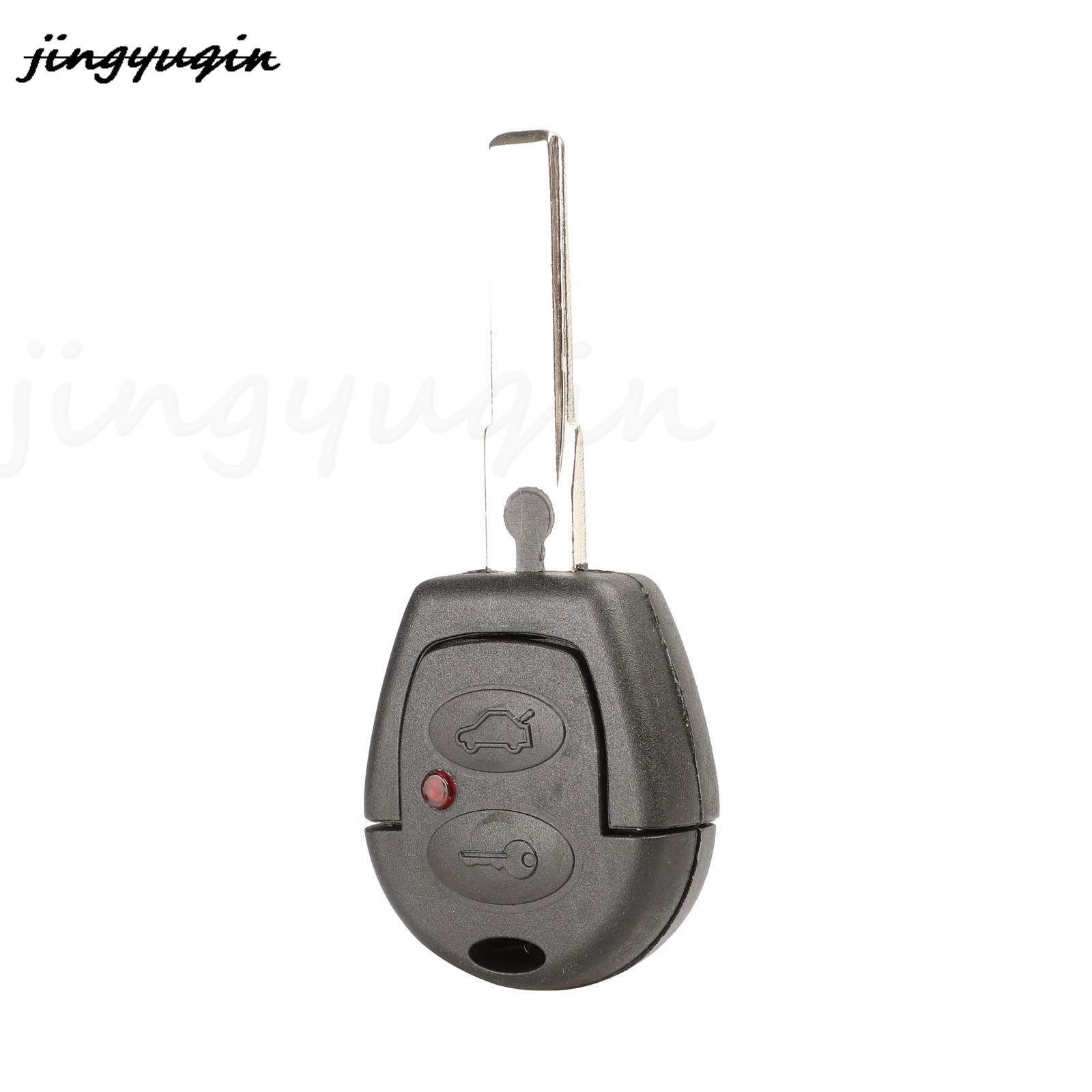 

Jingyuqin 2-кнопочный чехол для дистанционного ключа автомобиля для Vw Polo Golf Jetta Sharan Seat Leon для Skoda Fabia Octavia Замените корпус ключа