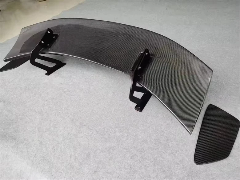 2016+ New Design GT-4 Style Real Carbon Fiber Car Rear Tail Spoiler for  Boxster 718 Universal Rear Trunk Spoiler Wing
