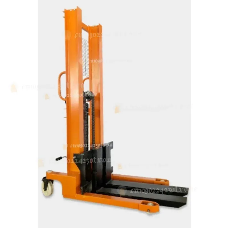 1000kg 1 Ton Pump Weigh Hydraulic Hand Forklift Trolley Truck Price Manual Hand Stackers electric  Stackers