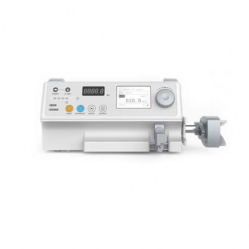 

professional medical devices dental single syringe pump syringe infusion pump with system malfunction