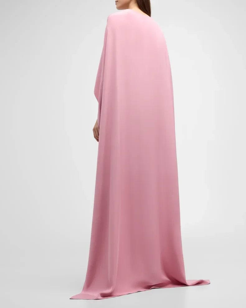 Luxus Chiffon Schal Abendkleid weibliche High-End-Licht Bankett Temperament Zeremonie Party Ballkleid فساتين س카رة