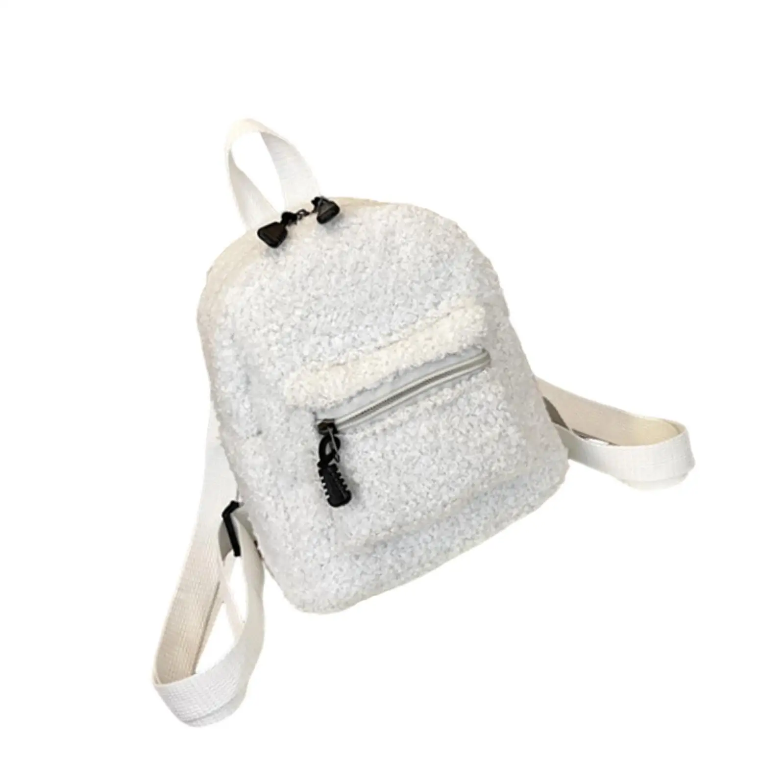 

Plush Backpack Adjustable Strap Shoulder Bag Daypack for Teens Birthday Gift