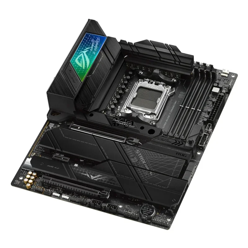ASUS ROG STRIX X670E-F GAMING WiFi 6E Socket AM5 LGA 1718 AMD Ryzen 7000 Gaming Motherboard 16+2 Power Stages PCIe 5.0 DDR5 view 6